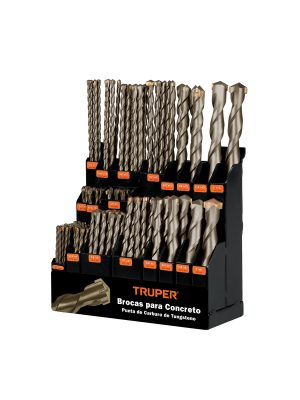 DESP-BROC.jpg 50352 - Exhibidor despachador con brocas para concreto, Truper