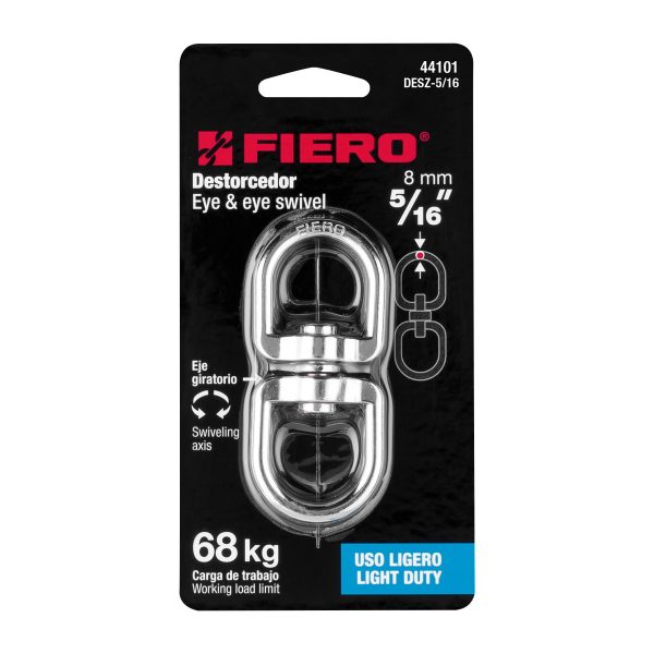 44101 - Destorcedor metálico de 5/16', Fiero