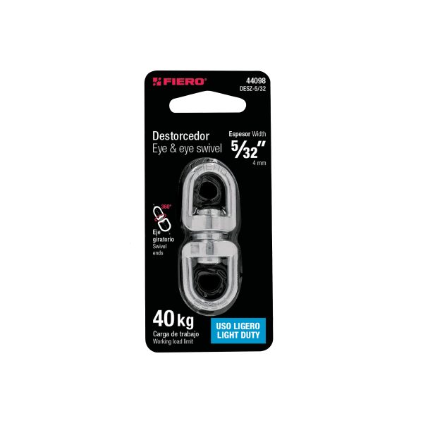 44098 - Destorcedor metálico de 5/32', Fiero