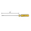 21464 - Desarmador cabinet 1/8 x 4' mango de PVC, Pretul