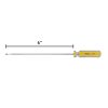 21465 - Desarmador cabinet 1/8 x 6' mango de PVC, Pretul