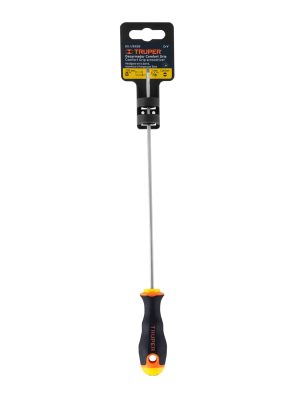 14027 - Desarmador cabinet 1/8' x 8' mango Comfort Grip, Truper