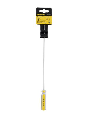 21466 - Desarmador cabinet 1/8 x 8' mango de PVC, Pretul