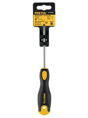 21489 - Desarmador cabinet 3/16 x 4' mango Comfort Grip, Pretul