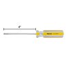 21467 - Desarmador cabinet 3/16 x 4' mango de PVC, Pretul