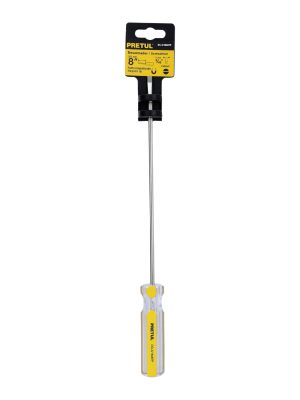 21469 - Desarmador cabinet 3/16 x 8' mango de PVC, Pretul