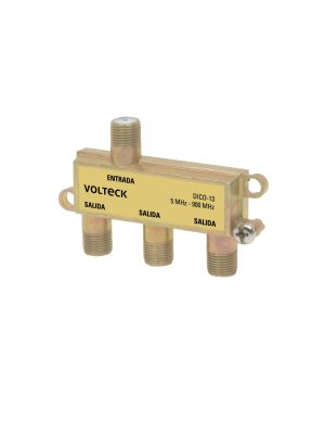 48476 - Divisor coaxial de 1 entrada y 3 salidas, Volteck