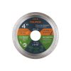 11578 - Disco de diamante de 4' x 1.6 mm, rin continuo, TRUPER