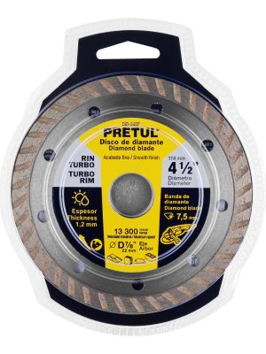 DID-245PE1.jpg 27017 - Disco de diamante de 4-1/2' x 1.2 mm, rin turbo, PRETUL
