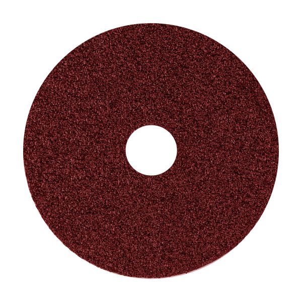 100125 - Disco de lija 4-1/2' con respaldo de fibra, grano 36, TRUPER