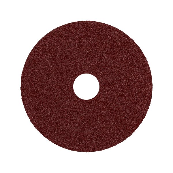 100126 - Disco de lija 4-1/2' con respaldo de fibra, grano 50, TRUPER