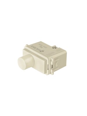 48080 - Dimmer giratorio, línea Italiana, marfil, Volteck
