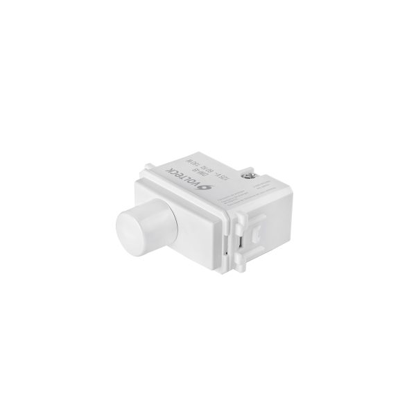 48138 - Dimmer giratorio, línea Italiana, color blanco, Volteck