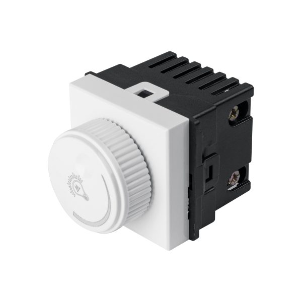 29050 - Dimmer giratorio de 1.5 módulos, línea Toledo, Basic