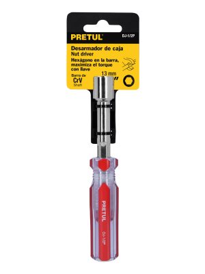 29993 - Desarmador de caja 1/2' mango de PVC, Pretul