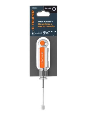 14119 - Desarmador de caja 3/16' mango de acetato, Truper