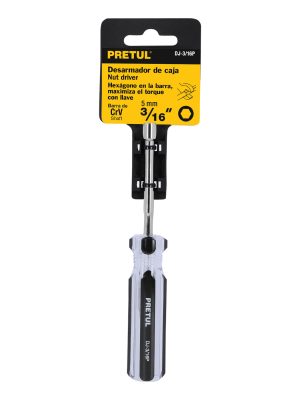 29988 - Desarmador de caja 3/16' mango de PVC, Pretul