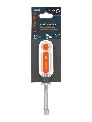 14125 - Desarmador de caja 5/16' mango de acetato, Truper