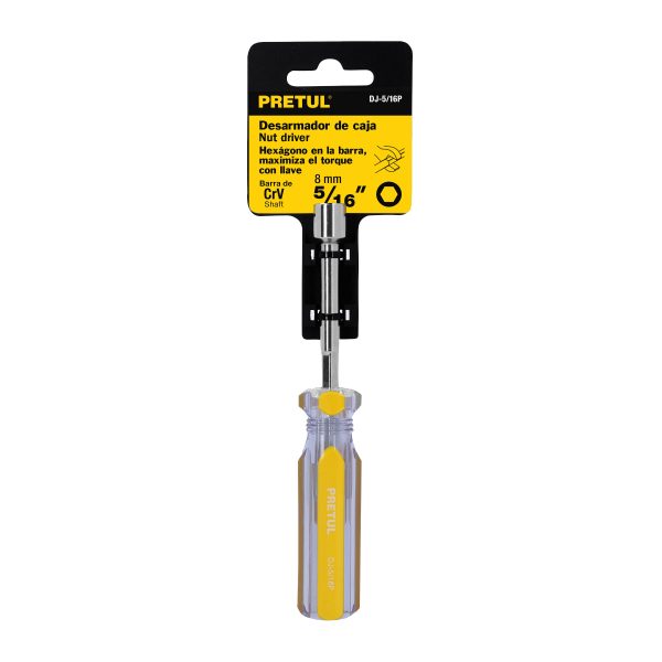 29990 - Desarmador de caja 5/16' mango de PVC, Pretul