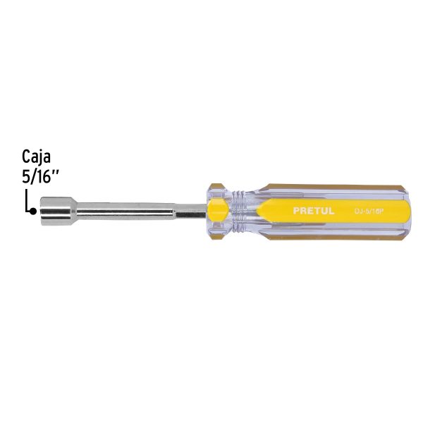 29990 - Desarmador de caja 5/16' mango de PVC, Pretul