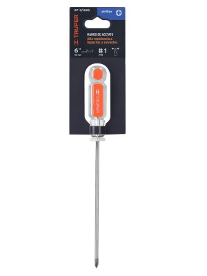 DP-3-16X6E1.jpg 14065 - Desarmador de cruz 3/16' x 6' mango de acetato, Truper