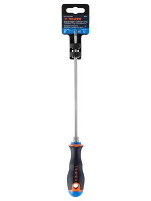 DP-3-16X8BE1.jpg 14070 - Desarmador de cruz 3/16' x 8' mango Comfort Grip, Truper