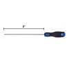 28085 - Desarmador de cruz 3/16' x 8' mango Comfort Grip, Pretul
