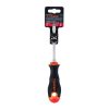 13998 - Desarmador plano 1/4' x 4' mango Comfort Grip, Truper