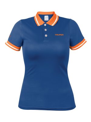 69970 - Playera polo performance para mujer, azul, CH, Truper