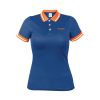 69971 - Playera polo performance para mujer, azul, M, Truper