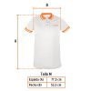 69974 - Playera polo performance para hombre, blanca, M, Truper