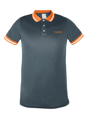 DRY-GC-M.jpg 61082 - Playera polo performance para hombre, gris, M, Truper