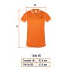 69984 - Playera polo performance para hombre, naranja, EG, Truper