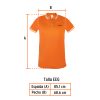 69985 - Playera polo performance para hombre, naranja, EEG, Truper