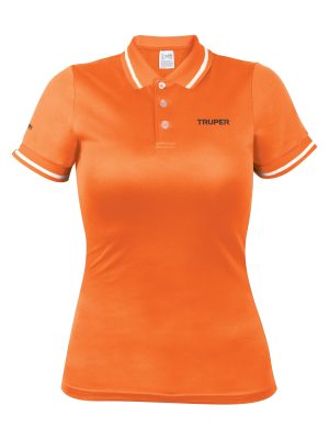 69986 - Playera polo performance para mujer, naranja, CH, Truper