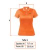 69988 - Playera polo performance para mujer, naranja, G, Truper
