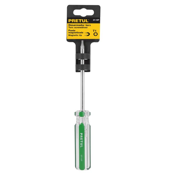 29982 - Desarmador punta Torx T 10 mango de PVC, Pretul