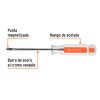 15103 - Desarmador punta Torx T 20 mango de acetato, Truper