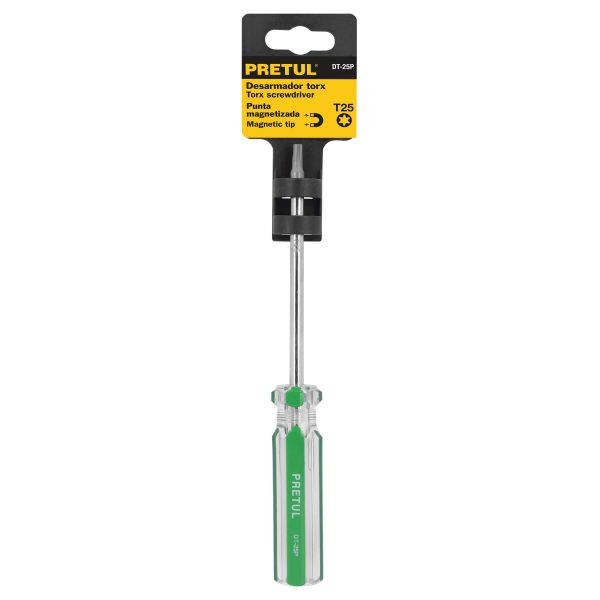 29985 - Desarmador punta Torx T 25 mango de PVC, Pretul