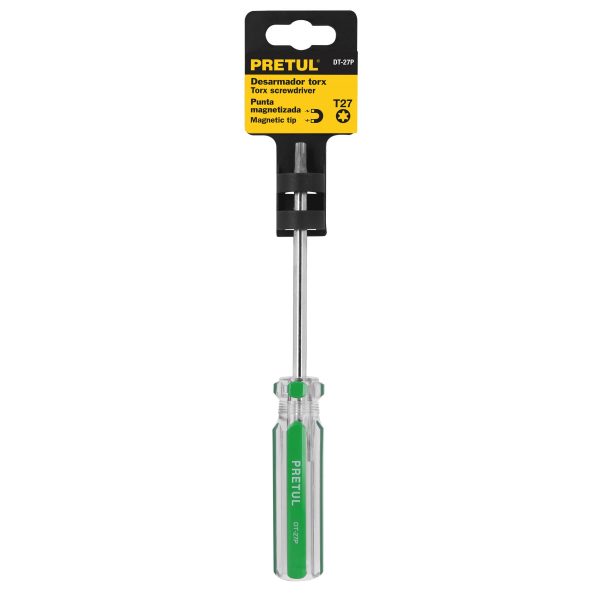 29986 - Desarmador punta Torx T 27 mango de PVC, Pretul