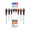 14197 - Juego de 8 desarmadores mango Comfort Grip y 6 de joyero