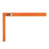 101386 - Escuadra 16'x24' de aluminio color naranja para cantero