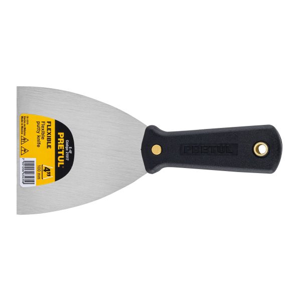 21517 - Espátula flexible 4' con mango de plástico, Pretul