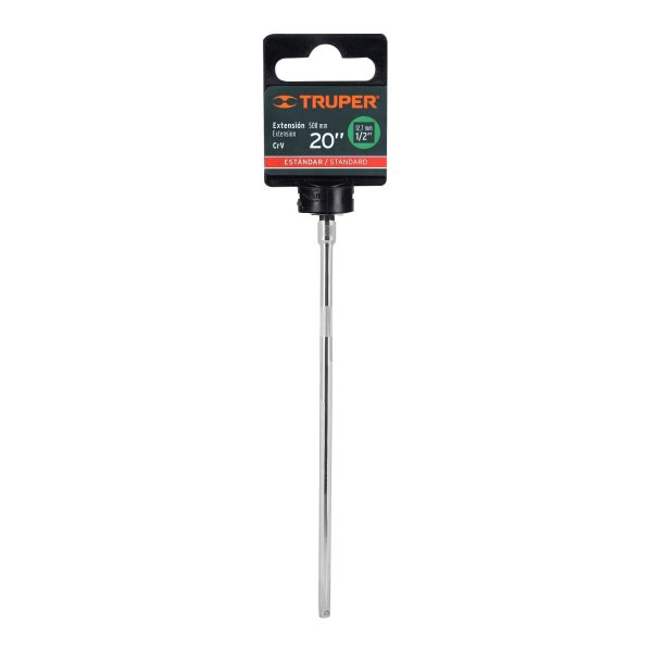 13919 - Extensión cuadro 1/2' para matraca, largo 20', Truper