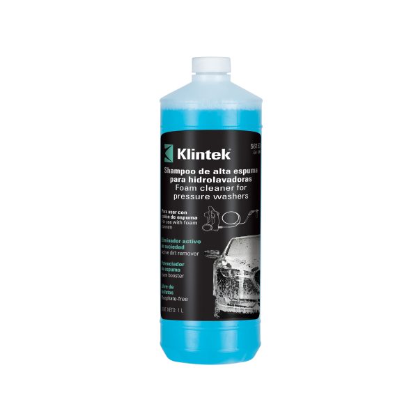 56153 - Shampoo alta espuma para hidrolavadora, 1 L, KLINTEK