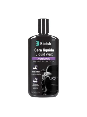 57090 - Cera líquida acrílica para auto, 473 ml, KLINTEK