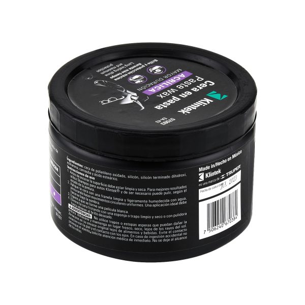 57093 - Cera pasta acrílica para auto, 500 g, KLINTEK