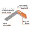 14370 - Escuadra 6' para carpintero con mango 100% de aluminio