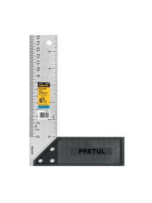 26086 - Escuadra 6' para carpintero, Pretul