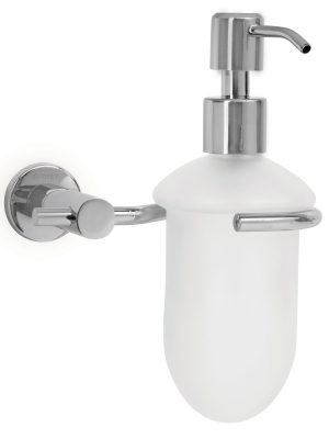 ELA-75.jpg 49665 - Dispensador de jabón a pared en acabado cromo, Foset Element